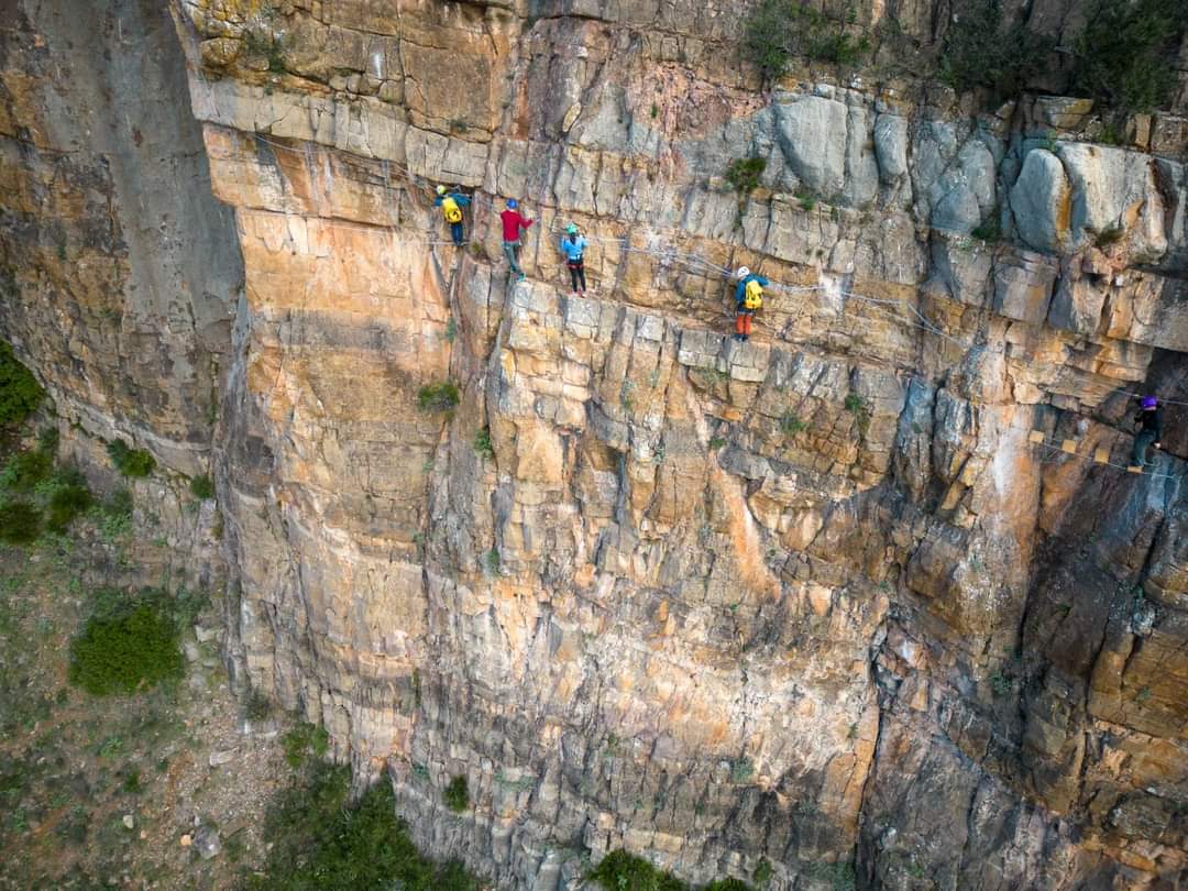 Vía ferrata Sants de la pedra