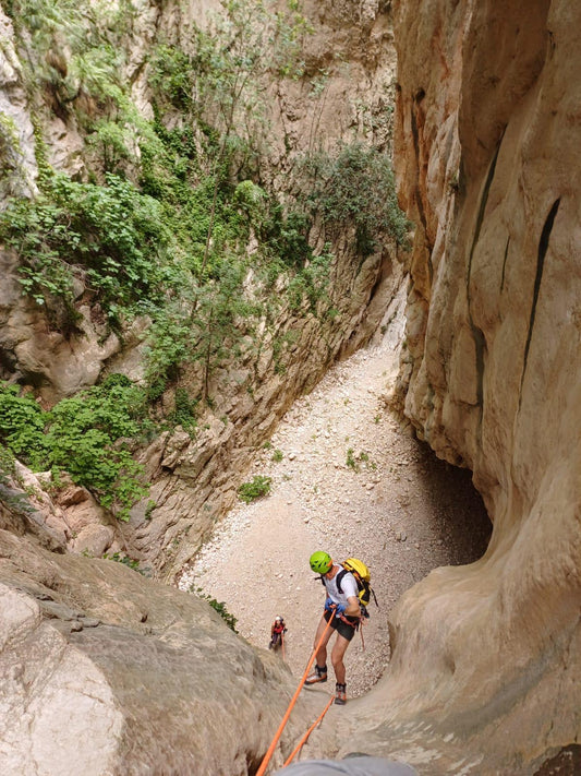 Afianzamiento en rápel