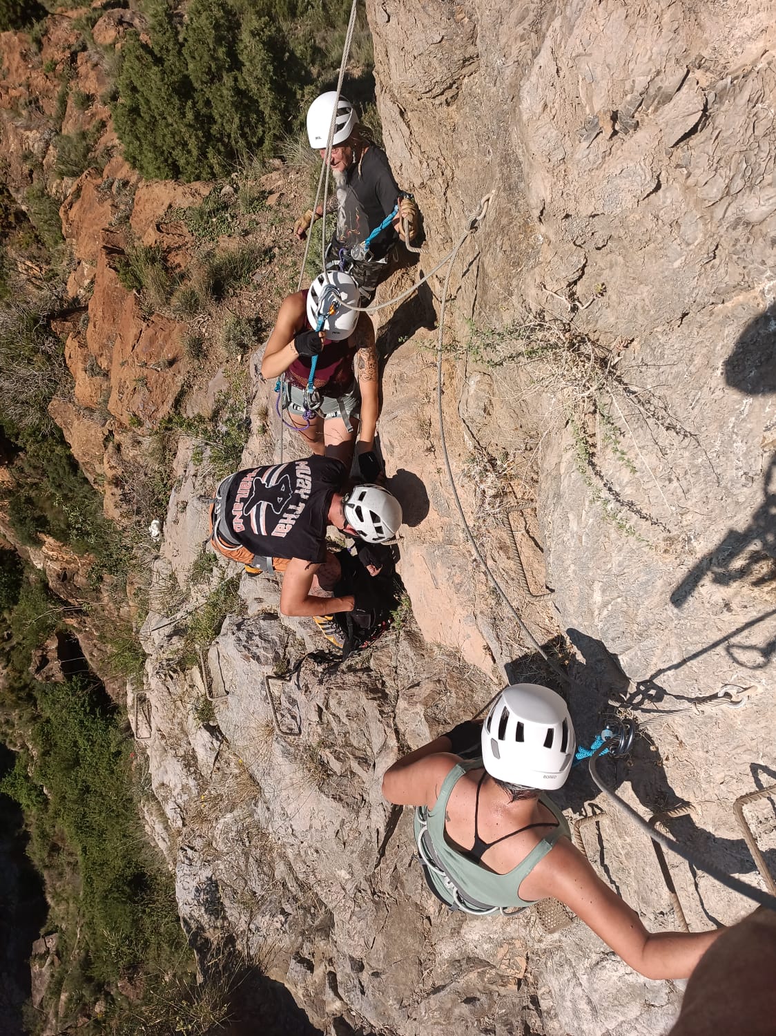 Vía ferrata de La Muela